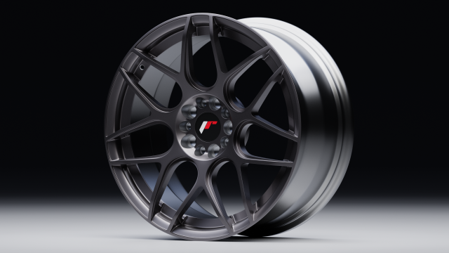JR 18 wheel Modelo 3D .c4d .max .obj .3ds .fbx .stl .blend 