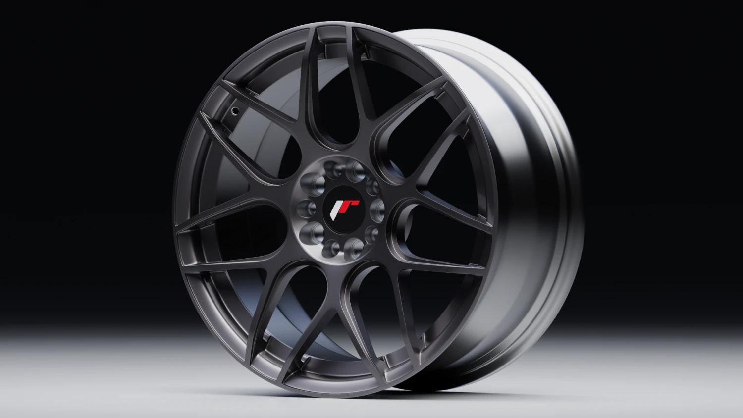 JR 18 wheel 3D Model .c4d .max .obj .3ds .fbx .stl .blend 