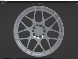JR 18 wheel Modelo 3D