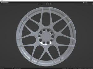 JR 18 wheel 3D Model