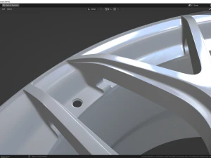 JR 18 wheel 3D Model