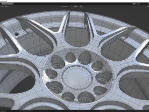 JR 18 wheel 3D Model