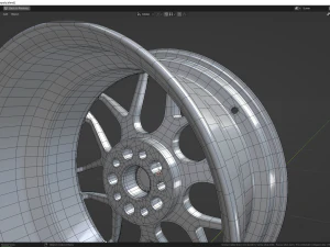 JR 18 wheel 3D Model