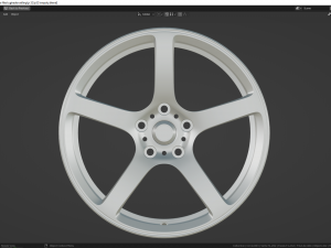 JR 32 wheel 3D Model