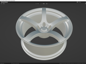 JR 32 wheel 3D Model