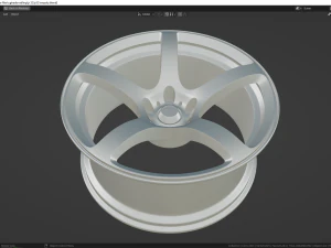 JR 32 wheel 3D Model