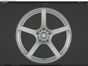 JR 32 wheel 3D Model