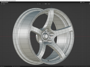 JR 32 wheel 3D Model