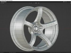 JR 32 wheel 3D Model