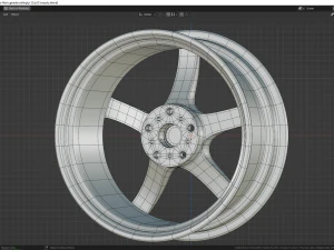 JR 32 wheel 3D Model