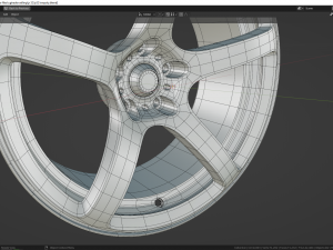 JR 32 wheel 3D Model