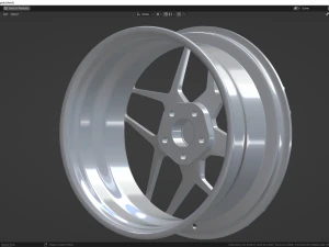JR 34 wheel 3D Model