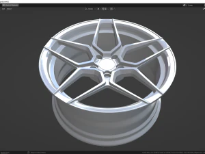 JR 34 wheel 3D Model
