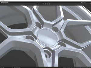 JR 34 wheel 3D Model