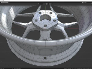 JR 34 wheel 3D Model