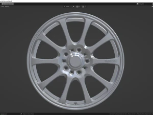 OZ Drift wheel 3D Model