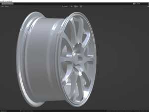 OZ Drift wheel 3D Model