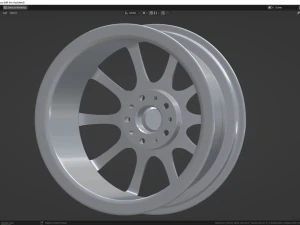 OZ Drift wheel 3D Model