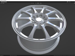 OZ Drift wheel 3D Model
