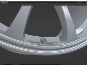 OZ Drift wheel 3D Model