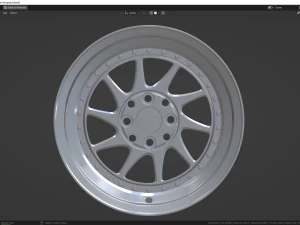 JR 26 wheel 3D Model