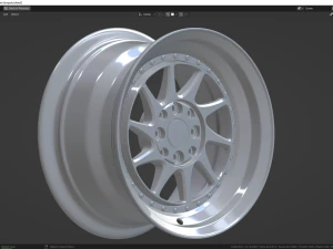 JR 26 wheel 3D Model