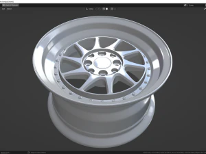 JR 26 wheel 3D Model