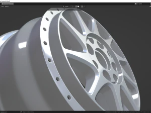 JR 26 wheel 3D Model
