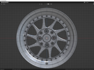 JR 26 wheel Modelo 3D