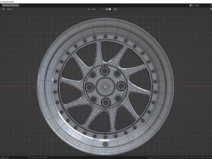 JR 26 wheel 3D Model
