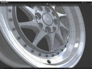 JR 26 wheel 3D Model
