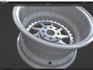 JR 26 wheel 3D Model
