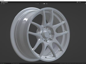 JR 29 japanese wheel 3D Model