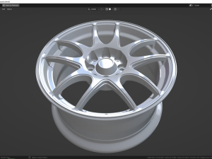 JR 29 japanese wheel 3Dモデル