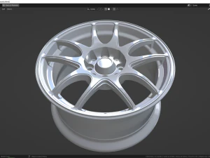 JR 29 japanese wheel 3D Model