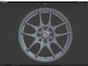 JR 29 japanese wheel 3Dモデル