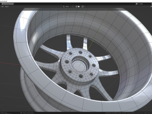 JR 29 japanese wheel 3Dモデル
