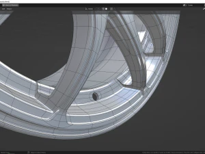 JR 29 japanese wheel 3D Model