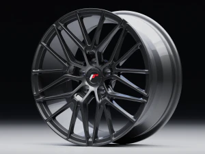 JR 38 일본 바퀴 3D 모델