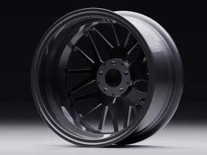 JR 38 Japanese wheel 3D Model