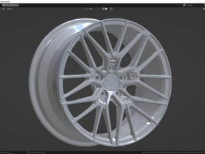 JR 38 Japanese wheel 3D Model