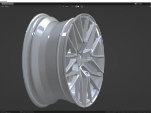 JR 38 Japanese wheel 3D Model