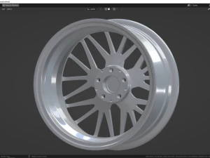 JR 38 Japanese wheel 3D Model
