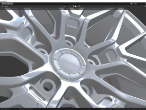 JR 38 Japanese wheel 3D Model