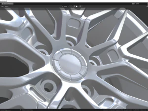 JR 38 Japanese wheel 3D Model