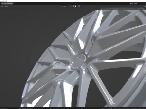 JR 38 Japanese wheel 3D Model
