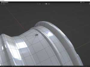JR 38 Japanese wheel 3D Model