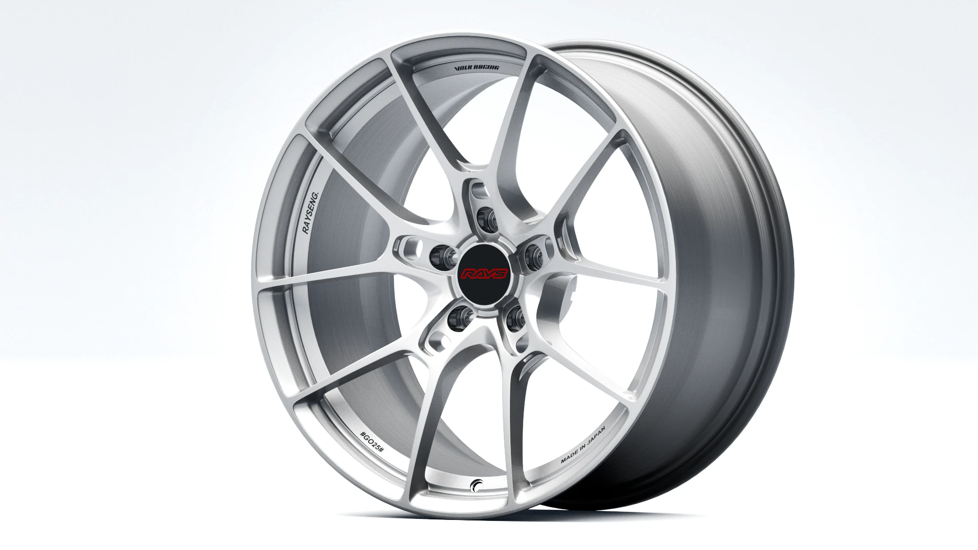 Rays Volk Racing G025 3D Model .c4d .max .obj .3ds .fbx .stl .blend
