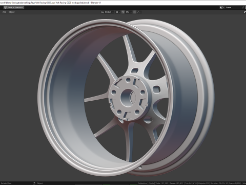 Rays Volk Racing G025 3Dモデル