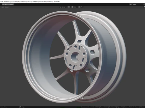 Rays Volk Racing G025 3D Model